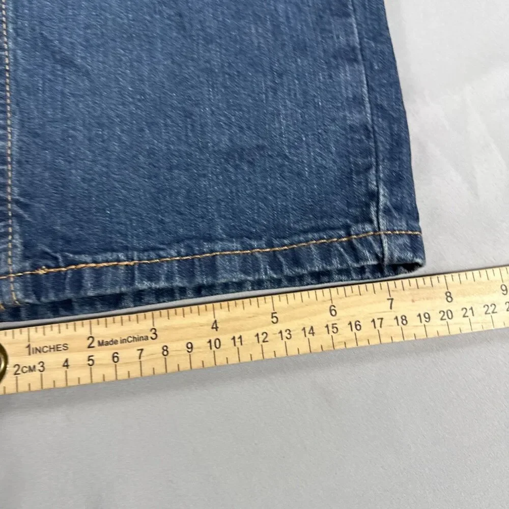 Levis Mens 541 Size 33 x 32 Athletic Fit Jeans Dark Wash Denim
